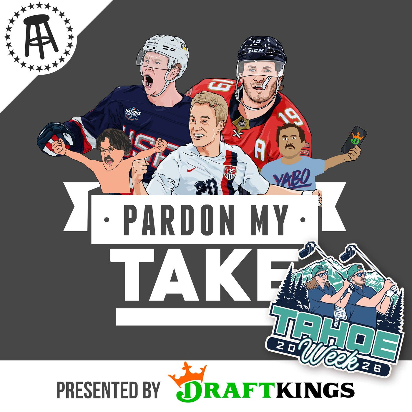 Matthew And Brady Tkachuk, Taylor Twellman Talking World Cup, USMNT Sucks At Soccer Again + Mt Rushmore of Aquatic Animals episode artwork