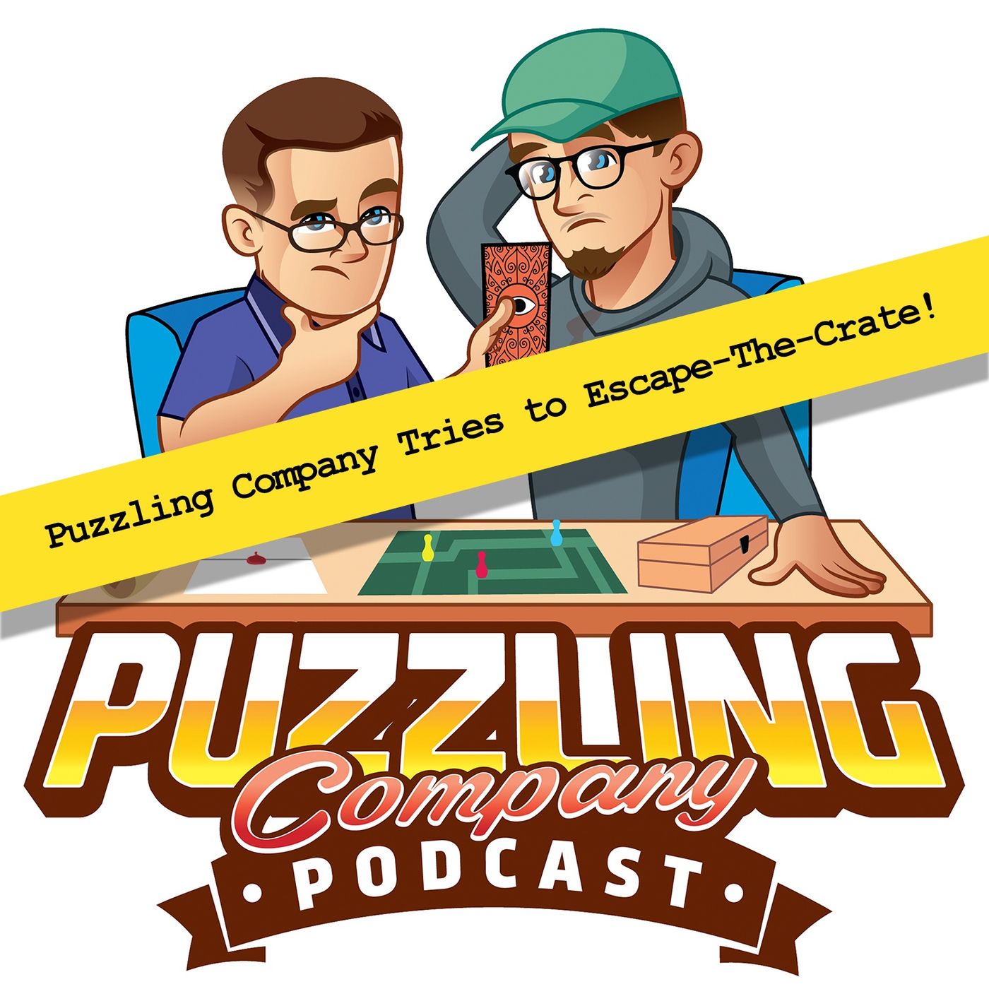 Puzzling Company Tries to Escape-The-Crate! episode artwork