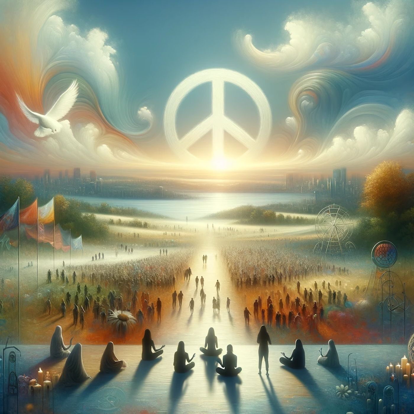 "Imagine all the people living life in peace." episode artwork