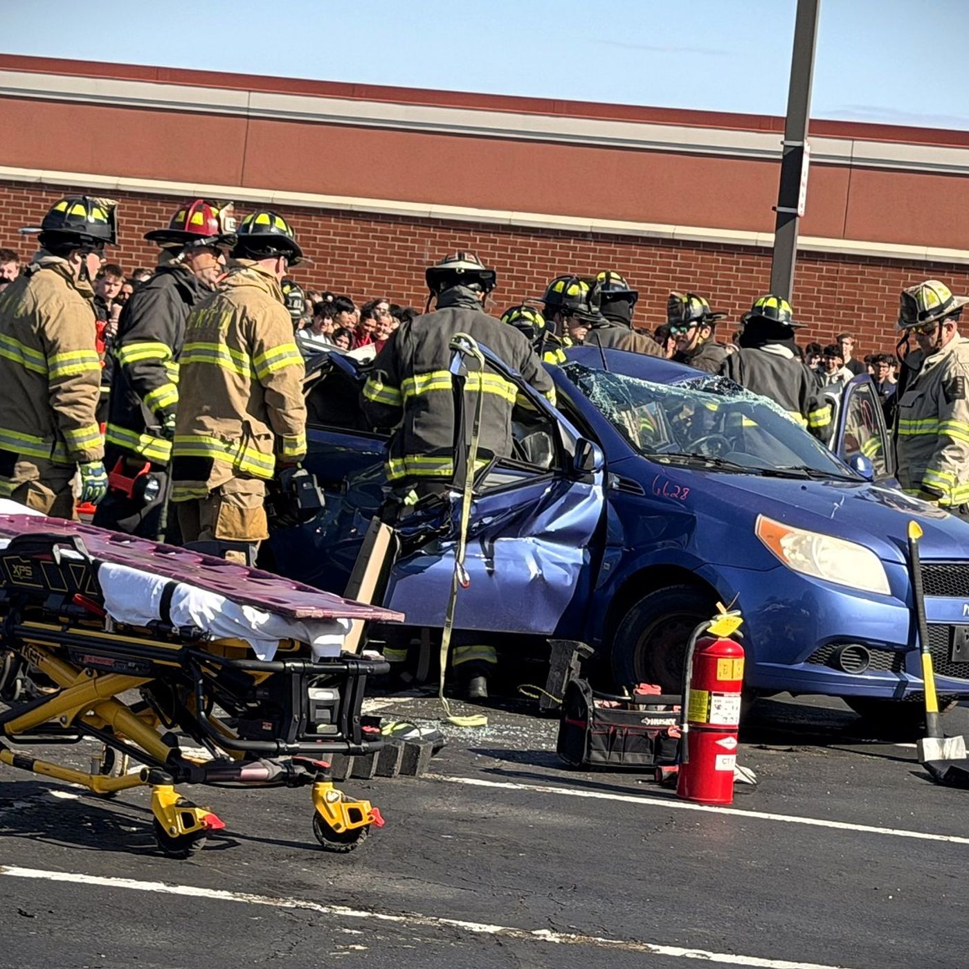 Yorkville first responders and students hope mock prom accident ‘shocks’ teens to avoid drunk driving episode artwork