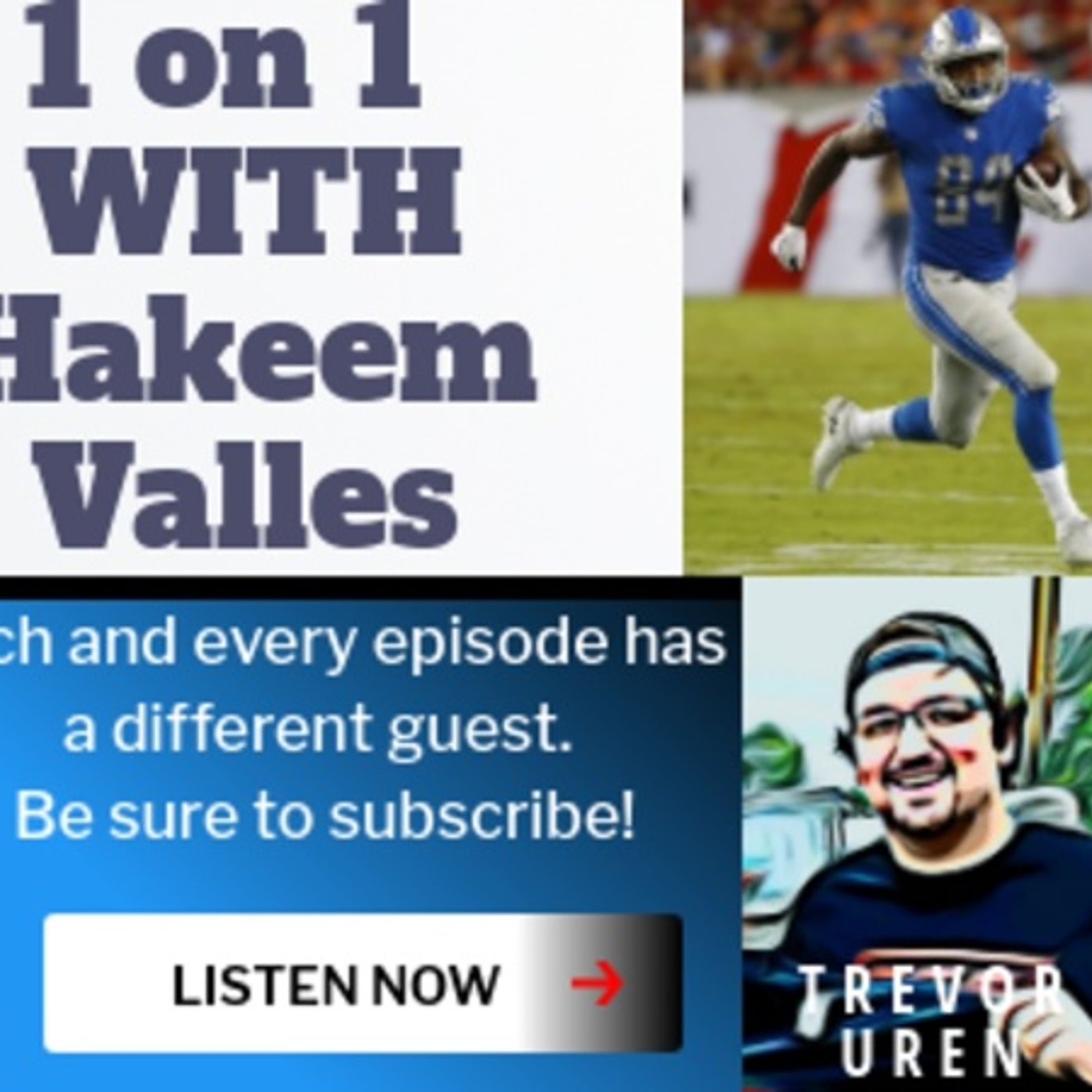 1 on 1 With Former NFL Player and Current Real Estate Investor Hakeem Valles episode artwork