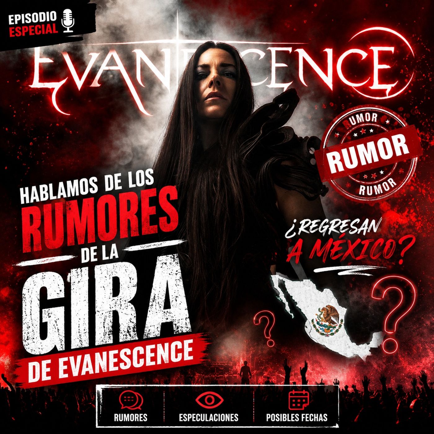 Supuestos RUMORES ponen Evanecescence en Mexico episode artwork