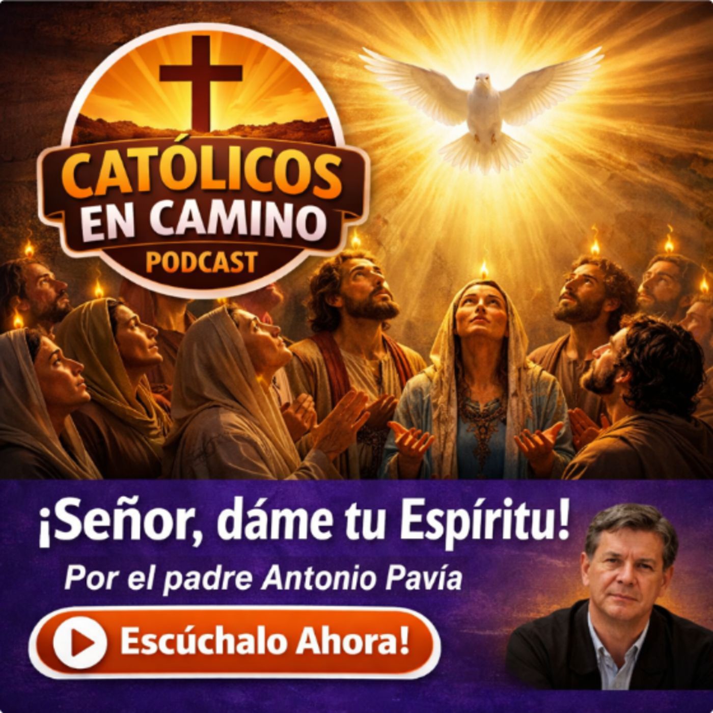 Evangelio Domingo de Pentecostes
San Juan 20, 19 _23
catequesis Padre Antonio Pavia 
24 mayo 2026 episode artwork