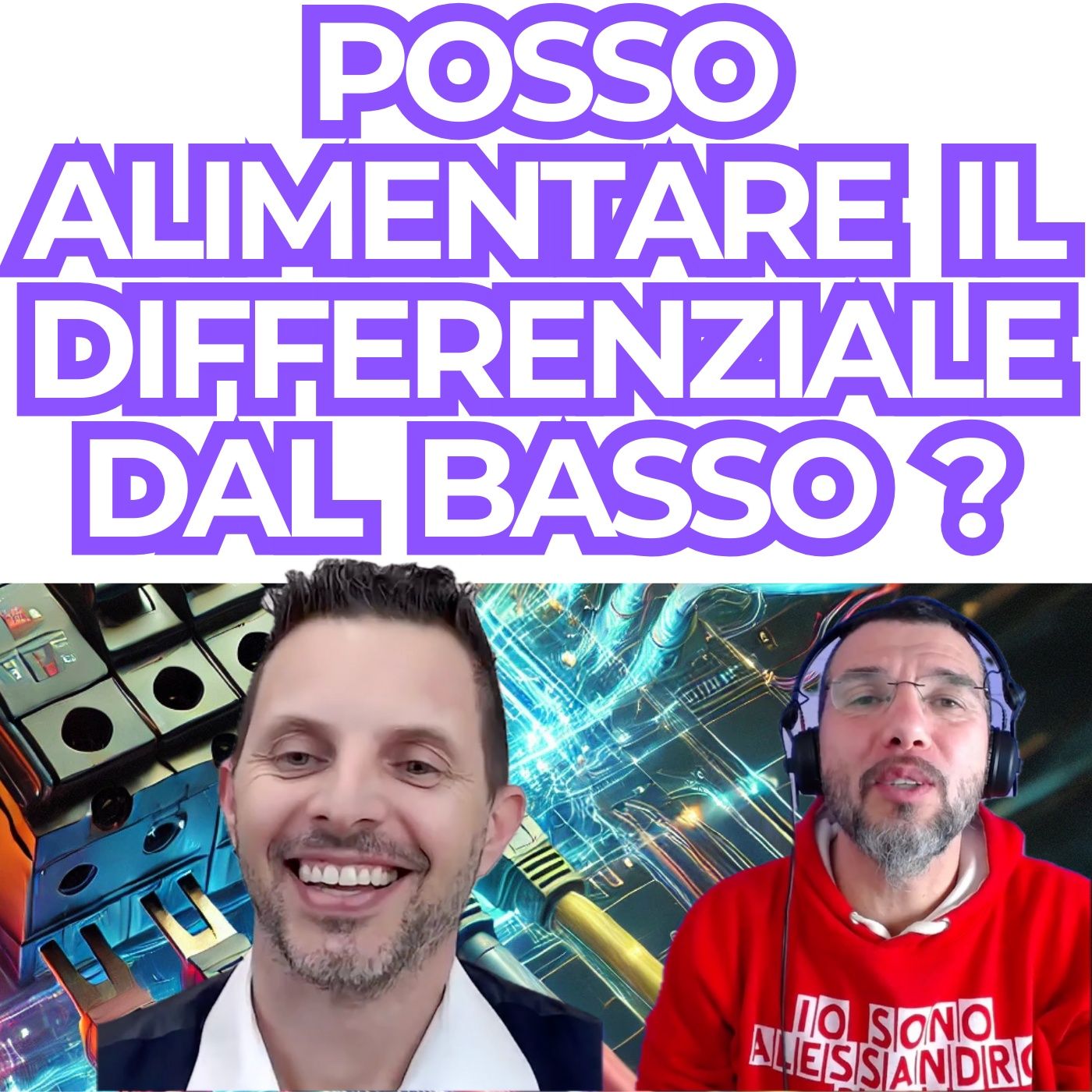 Posso Alimentare il Differenziale dal Basso? #336