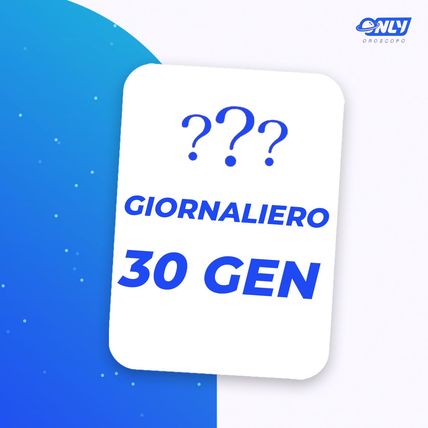 Oroscopo di GioGio