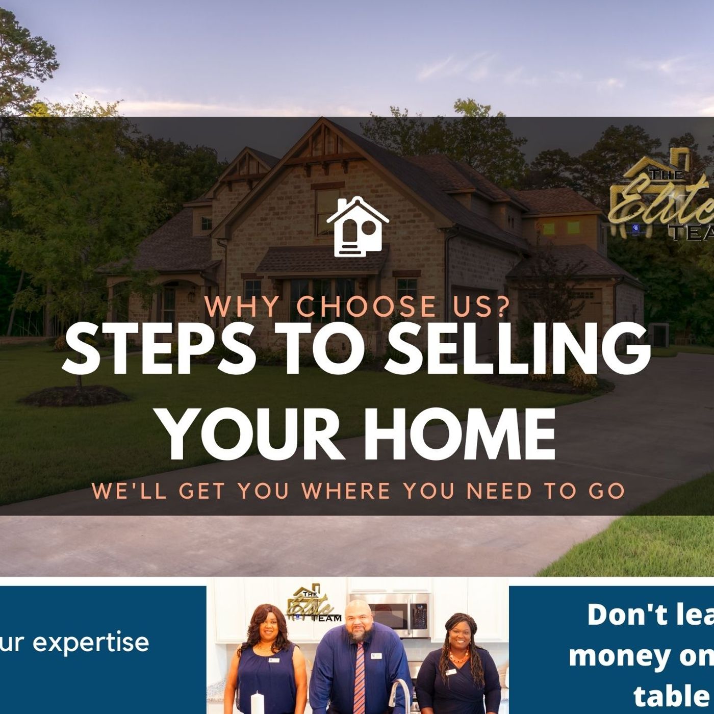 STEPS TO SELLING YOUR HOME/WHY CHOOSE US