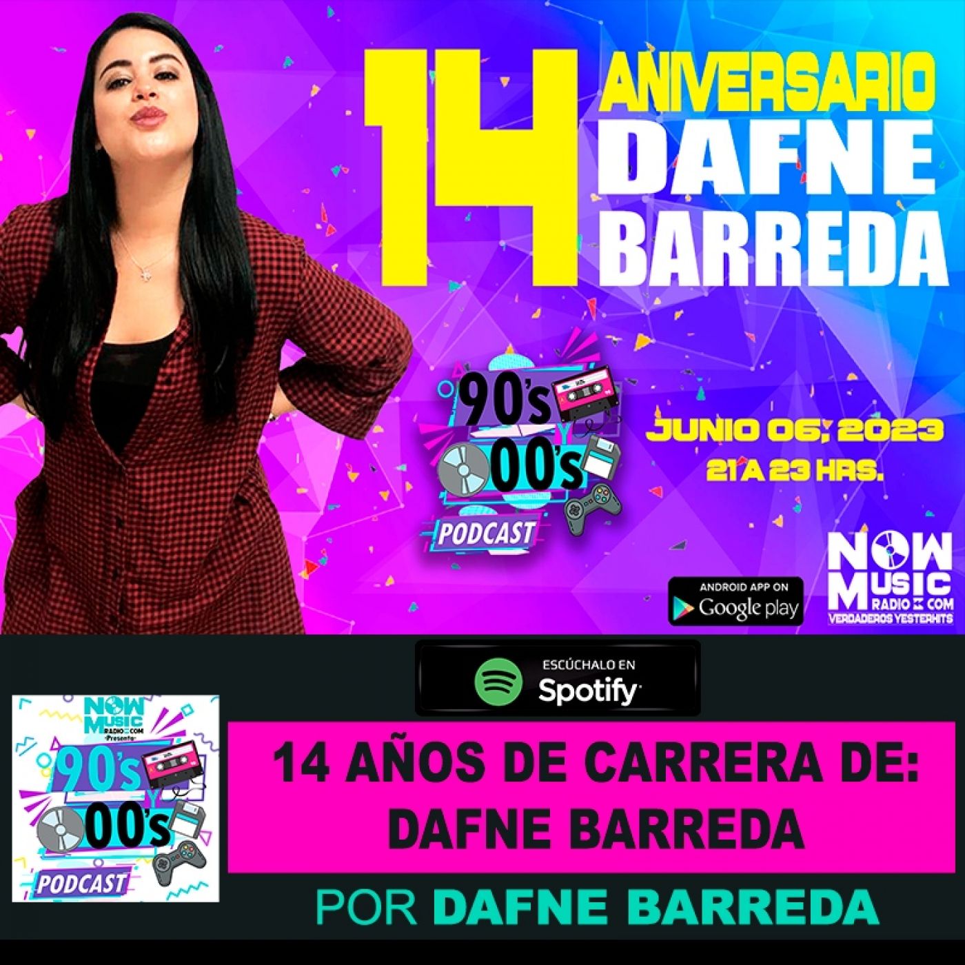 14 años de carrera de dafne barreda episode artwork