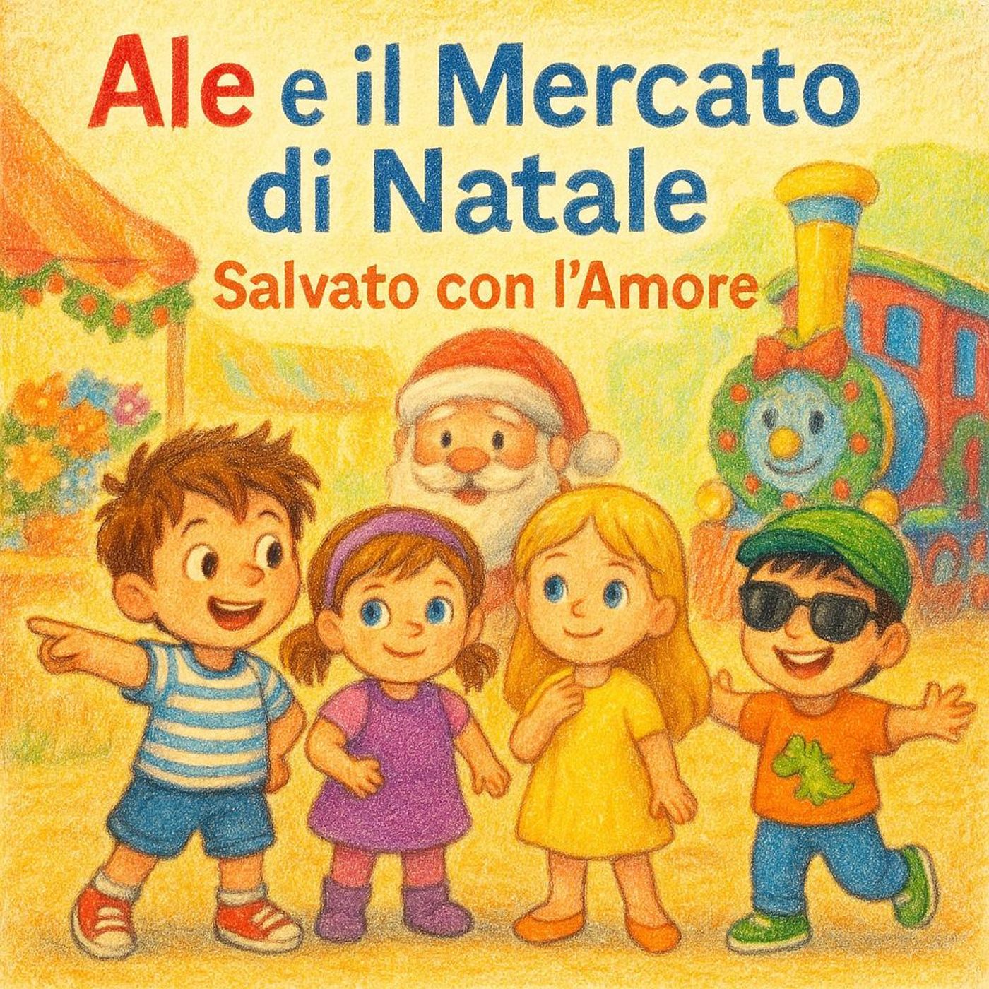 Ale e il Mercato di Natale Salvato con l'Amore
