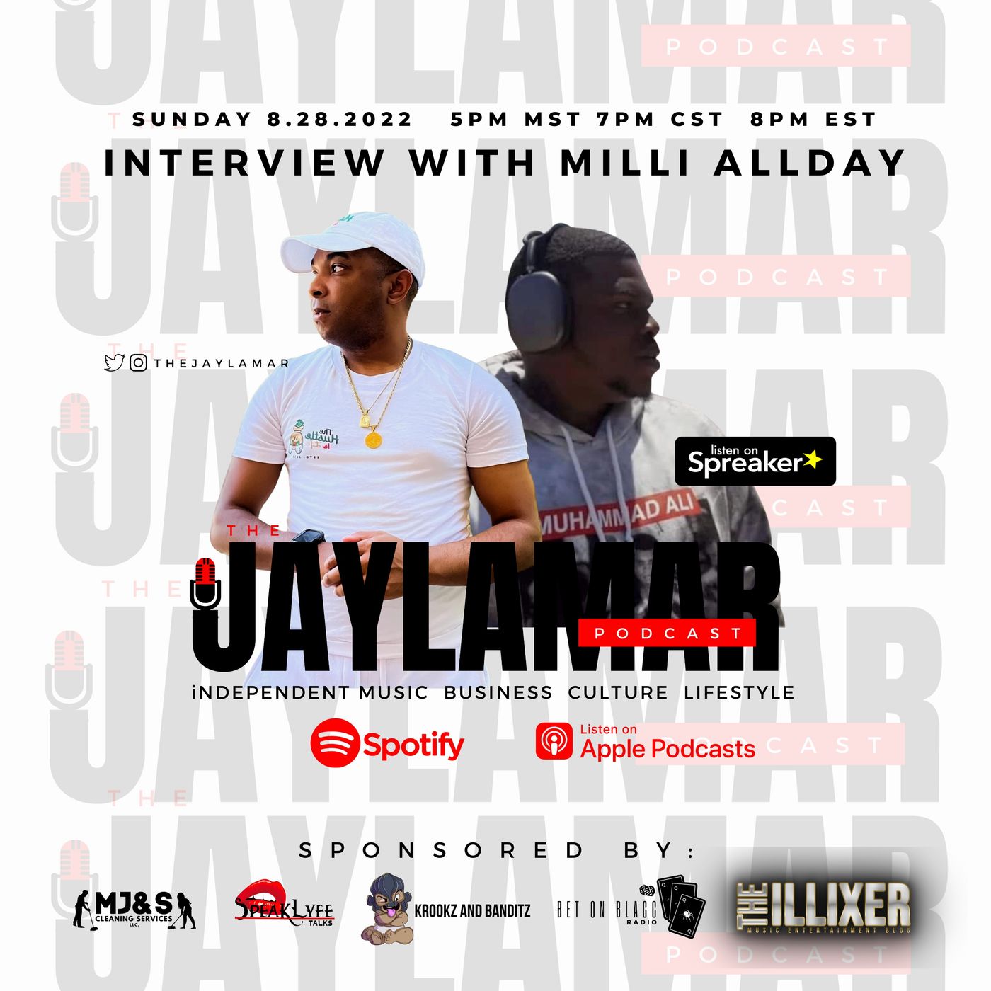The JayLamar Podcast, S5, E11: GET LIT With Milli All Day episode artwork