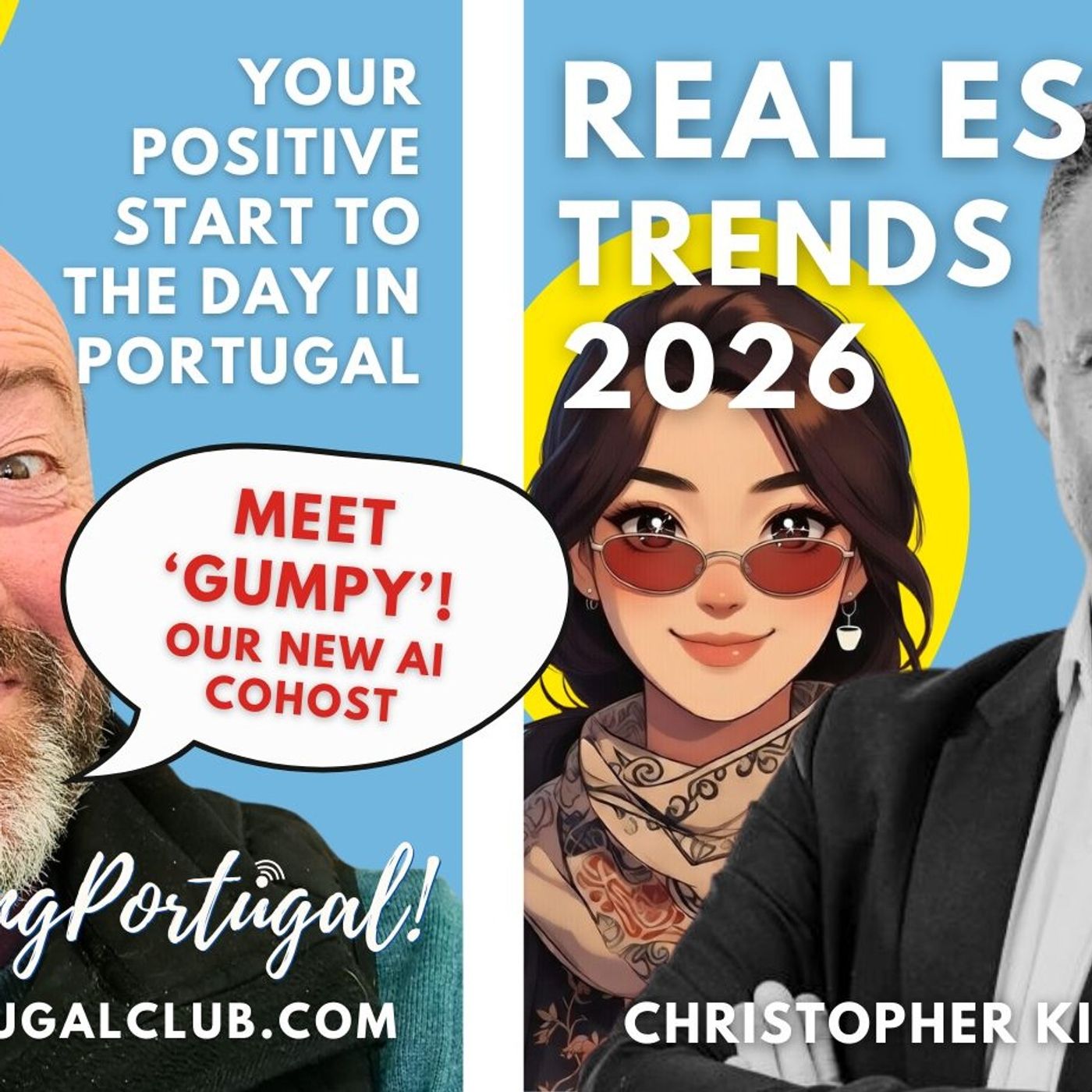 Portugal Real Estate Trends 2026 & Meet AI Co-Host 'GuMPy' on Good Morning Portugal!