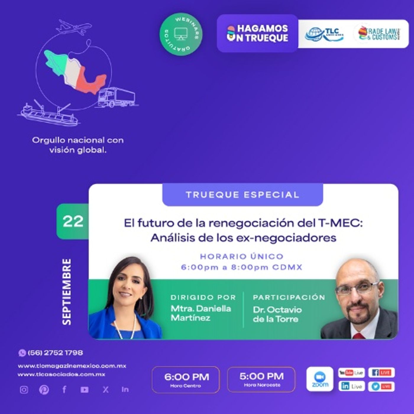 623 - El futuro de la renegociación del T-MEC: Análisis de los ex-negociadores