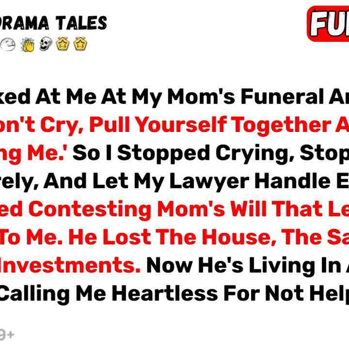 My Dad Looked At Me At My Mom_s Funeral And Said_ _Real Men Don_t Cry... - Best Reddit Stories episode artwork