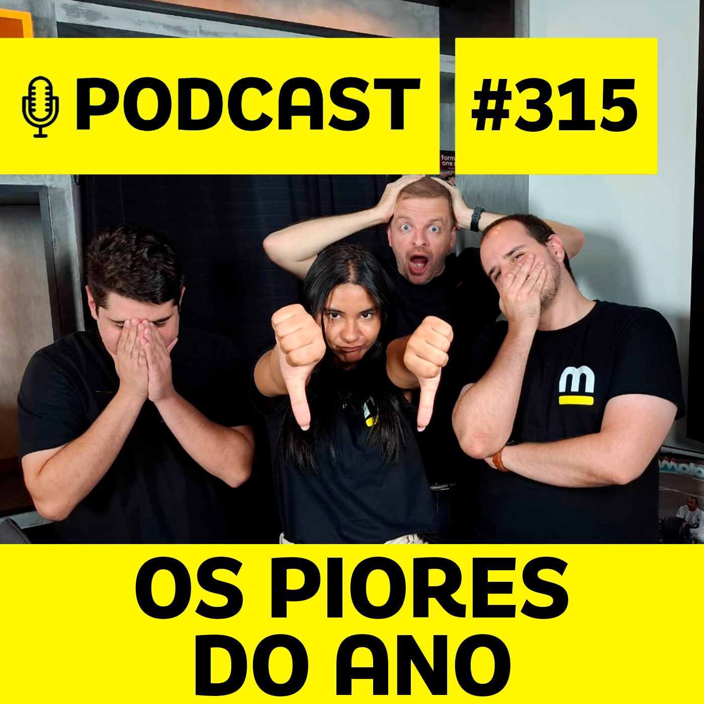 Podcast #315 - Piores do ano! Quem passou VERGONHA na F1 2024 e os FIASCOS do ano além de Pérez