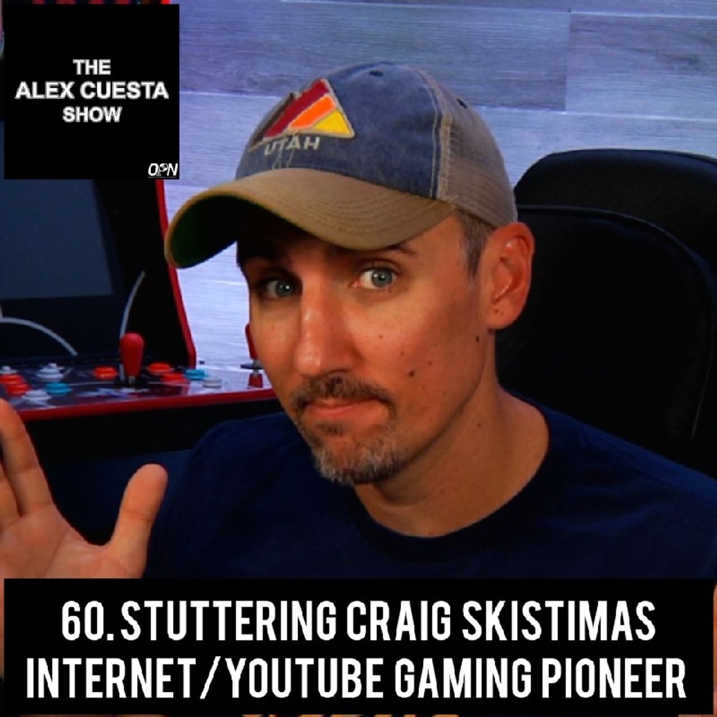 60. Stuttering Craig Skistimas, Internet/YouTube Gaming Pioneer episode artwork