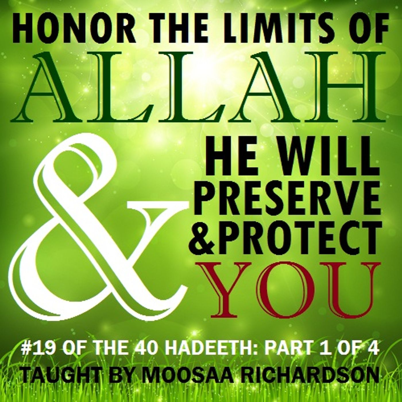 40 Hadeeth of al-Haafith an-Nawawee