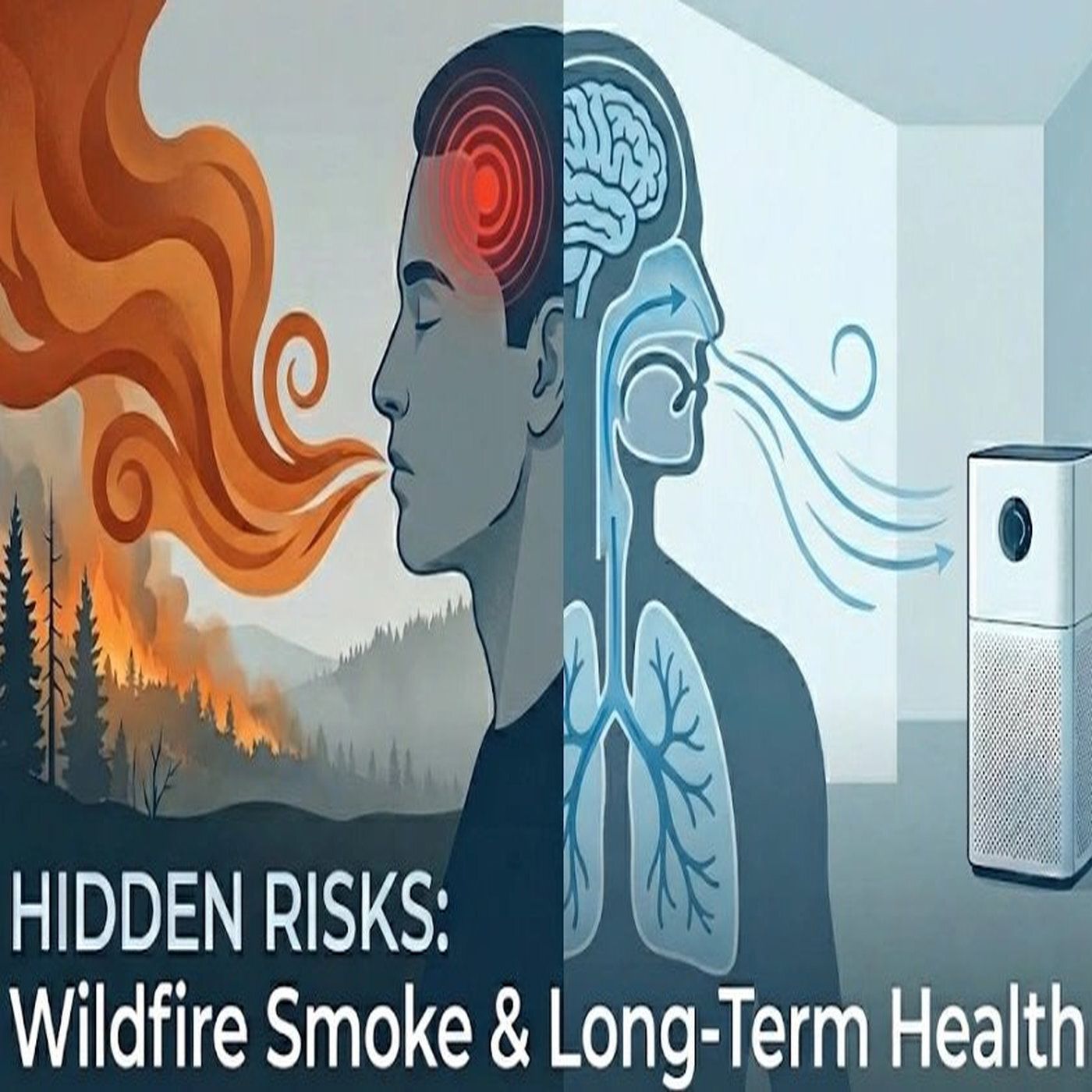 Can Inhaling Wildfire Smoke Cause Headaches That Lead to Long-Term Health Effects? Uncover the Hidden Risks episode artwork