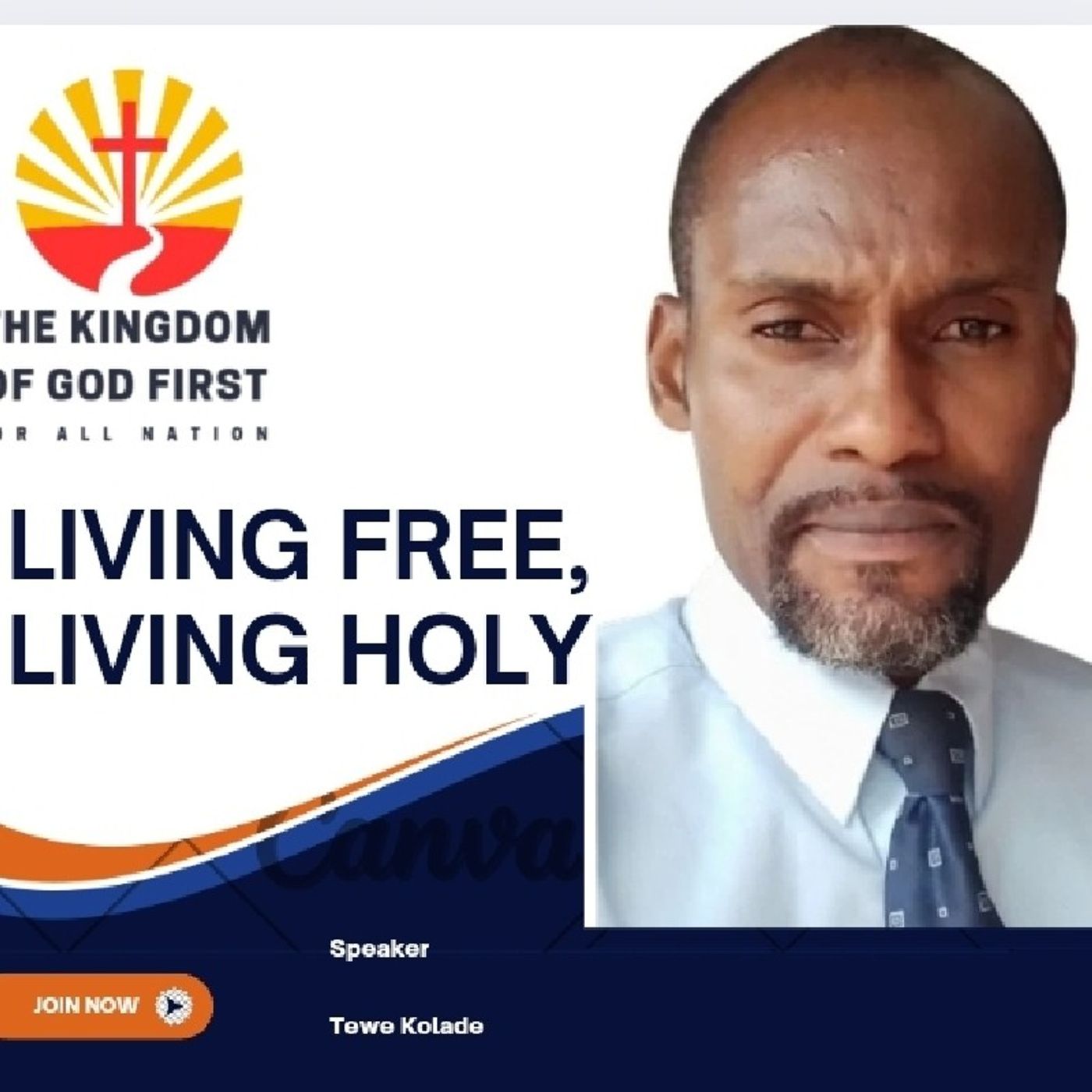 LIVING FREE, LIVING HOLY