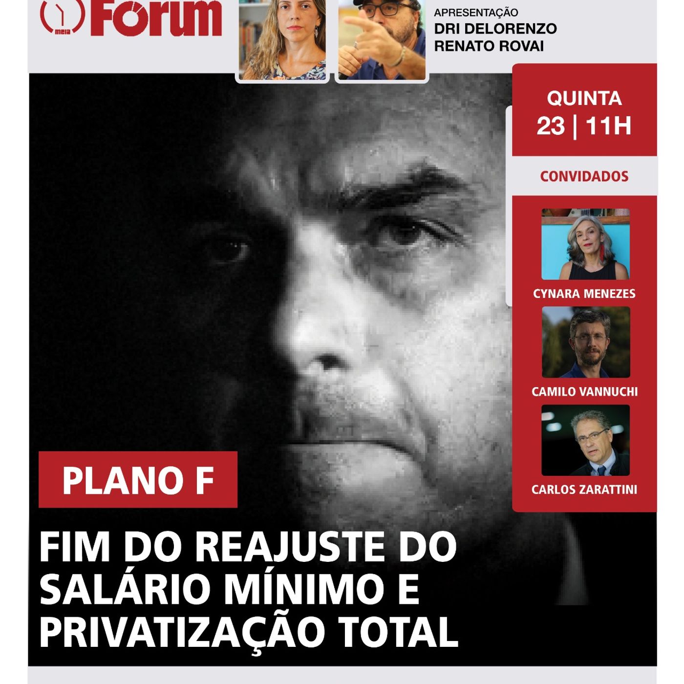 O plano de Flávio Bolsonaro: congela aposentadoria e salário mínimo | Lula responde governo Trump episode artwork