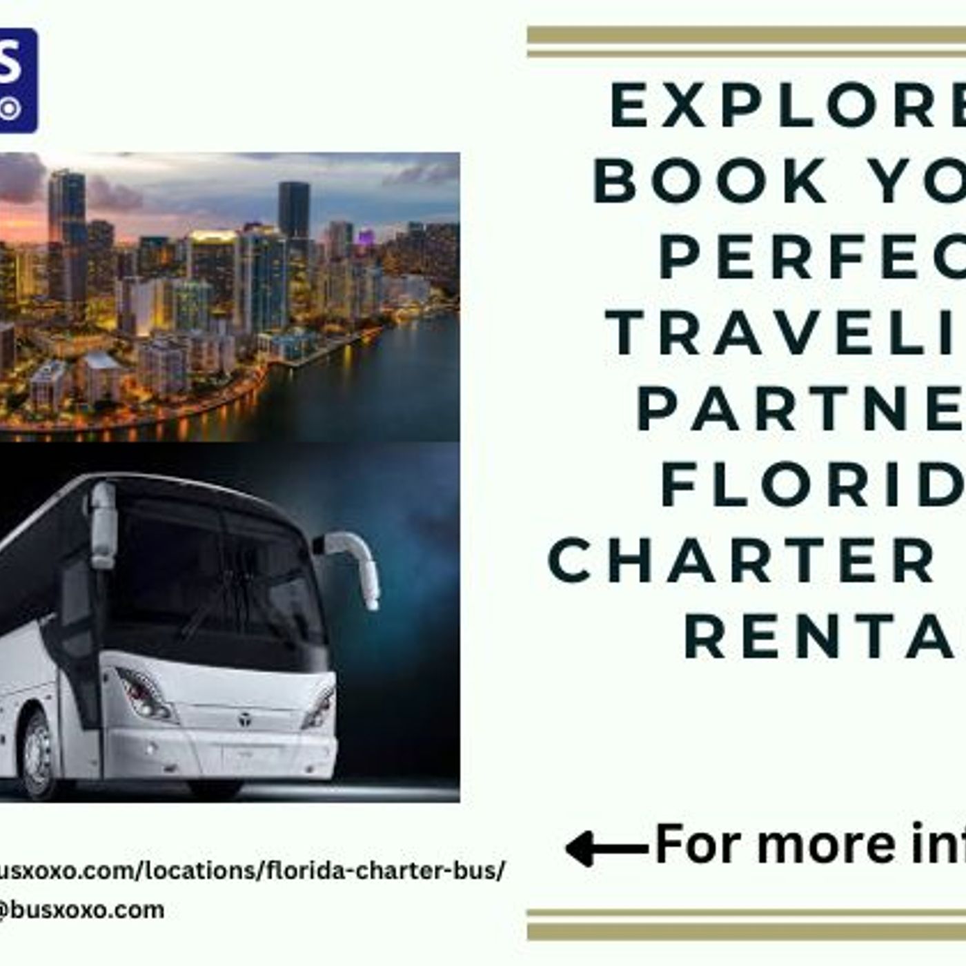 Explore & Book Your Perfect Traveling Partner, Florida Charter Bus Rental episode artwork