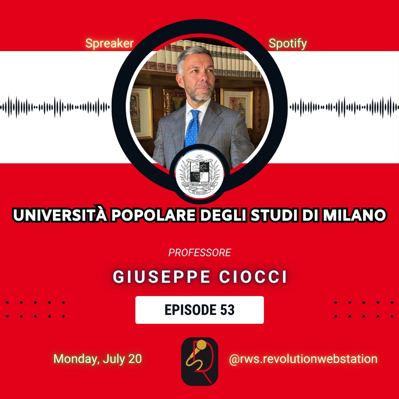 #53 - Professore Giuseppe Ciocci episode artwork