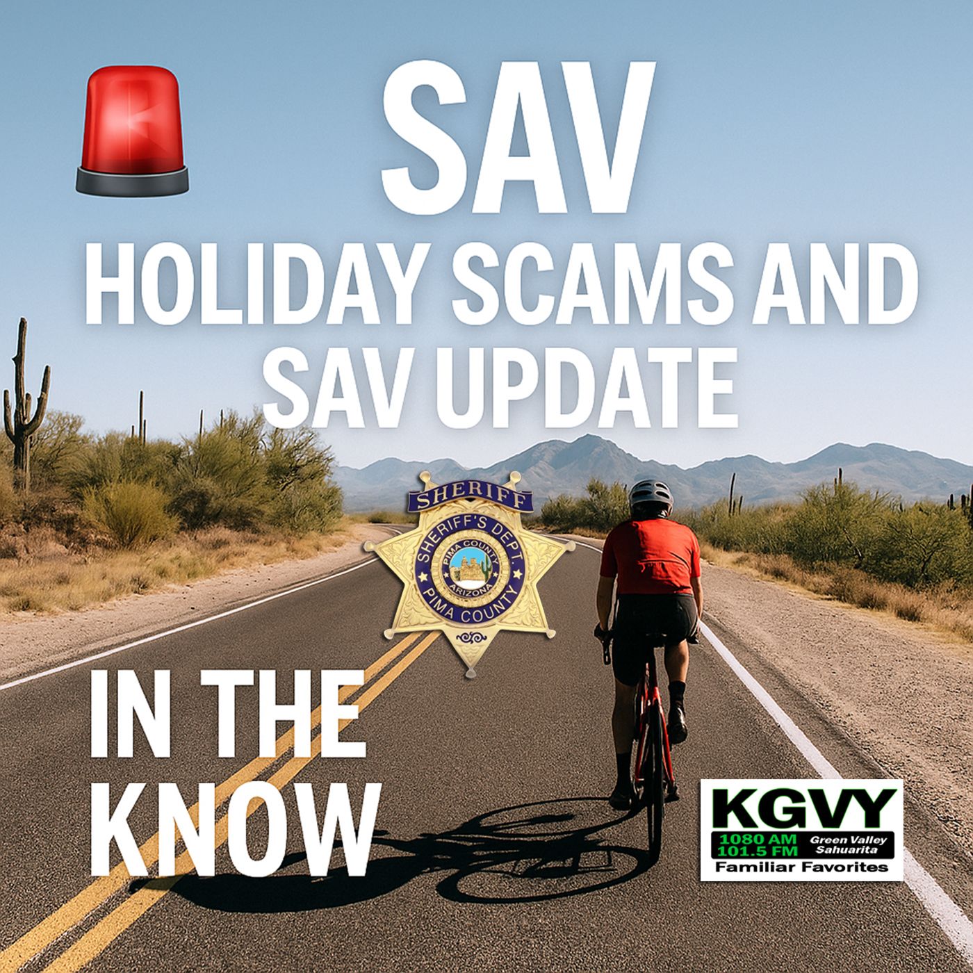In The Know - Holiday Scams and SAV Updates with the GV SAV (Aired 11/03/2025) episode artwork