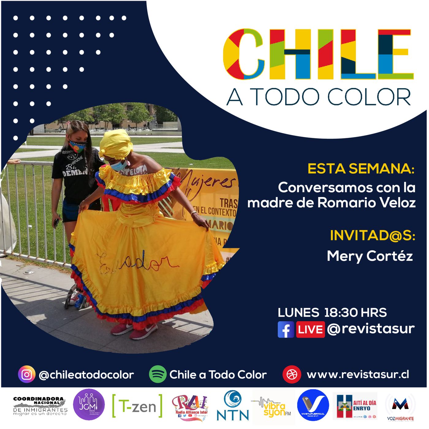 Chila a Todo Color: Conversamos con Mery Cortez, madre de Romario Veloz episode artwork