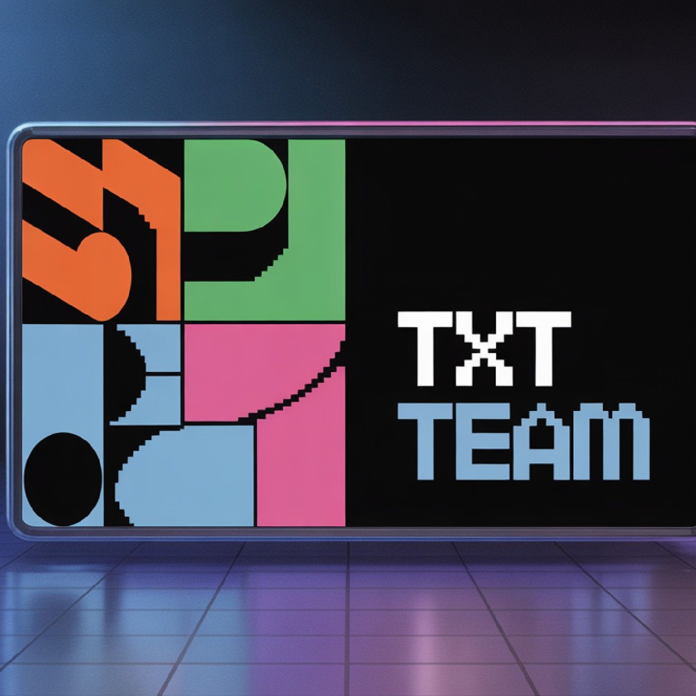 Talking with with TXT team cover art