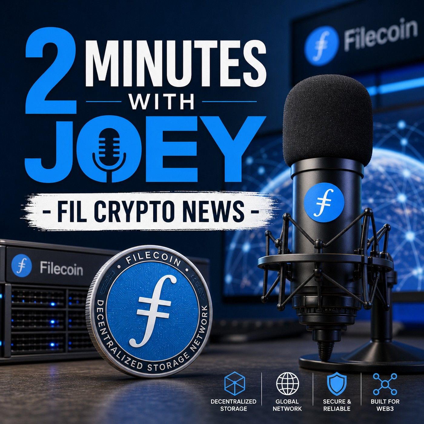2 Minutes with Joey - FIL Crypto News podcast artwork