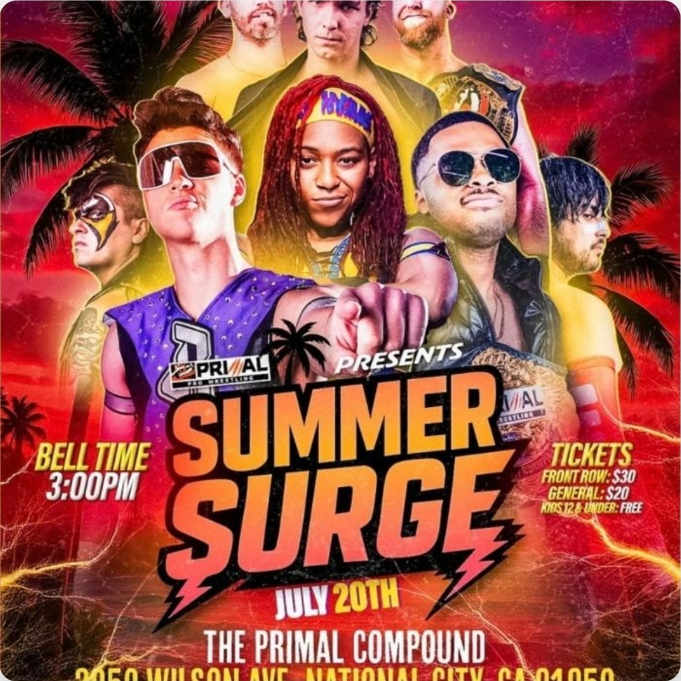Episode #202: Rebellious Pro, Primal Pro Wrestling Summer Surge Recap episode artwork