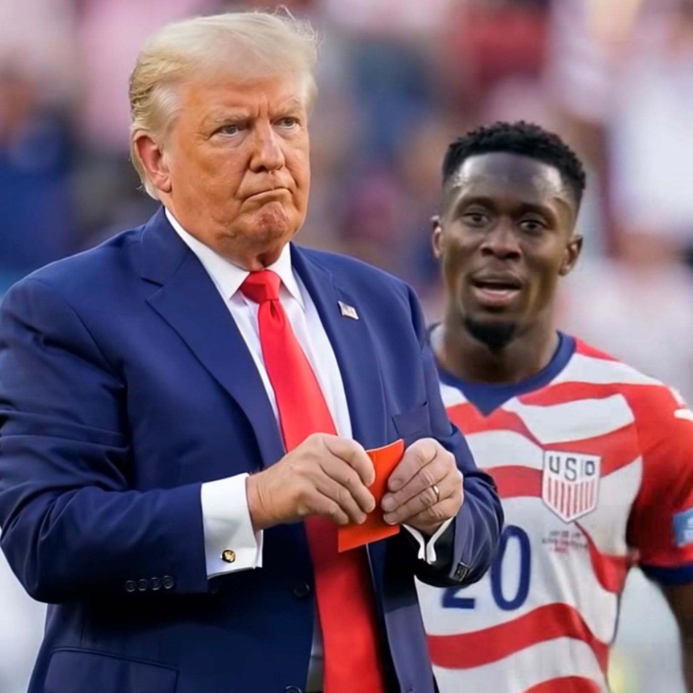 S106E14: "I Don't Know What A Red Card" This Is Trump's Words - Trevor Gear On Balogun Folarin's Red Card episode artwork