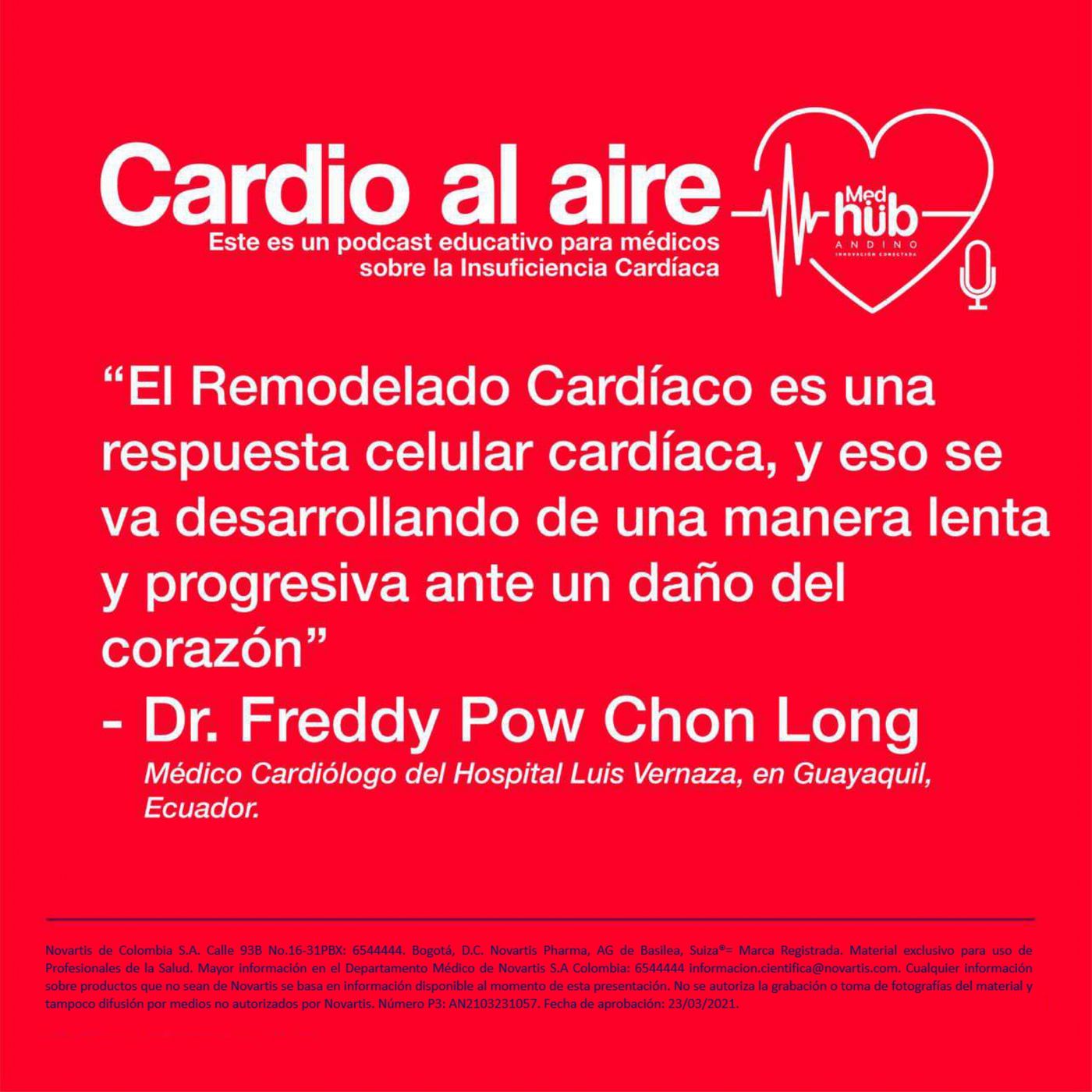 EP 4. Cardio al Aire: Uso del Ecocardiograma en IC con el Dr. Freddy Pow Chon Long