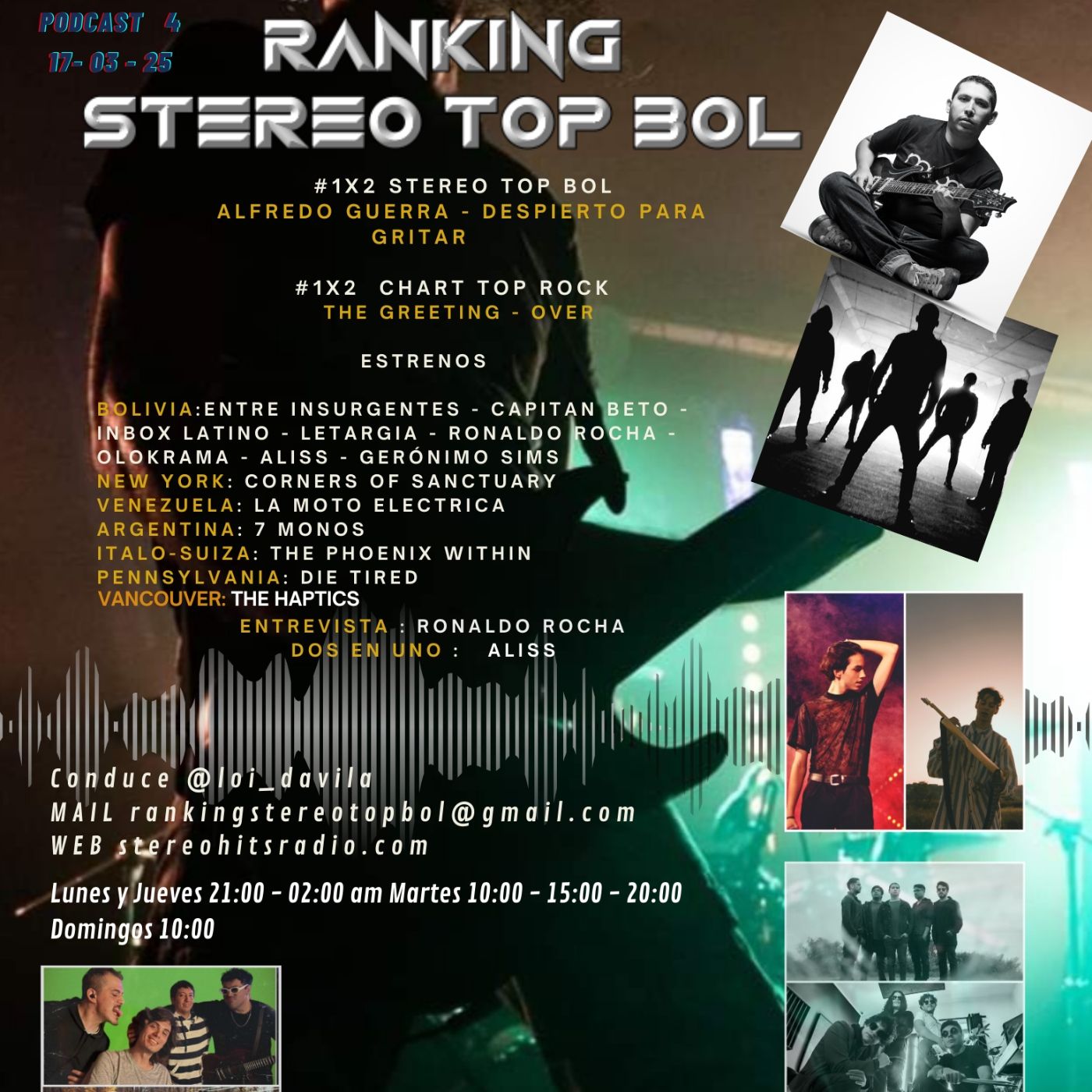 Podcast 4 - Ranking Nacional Stereo top Bol - 17 - 03 - 2025.mp3 episode artwork