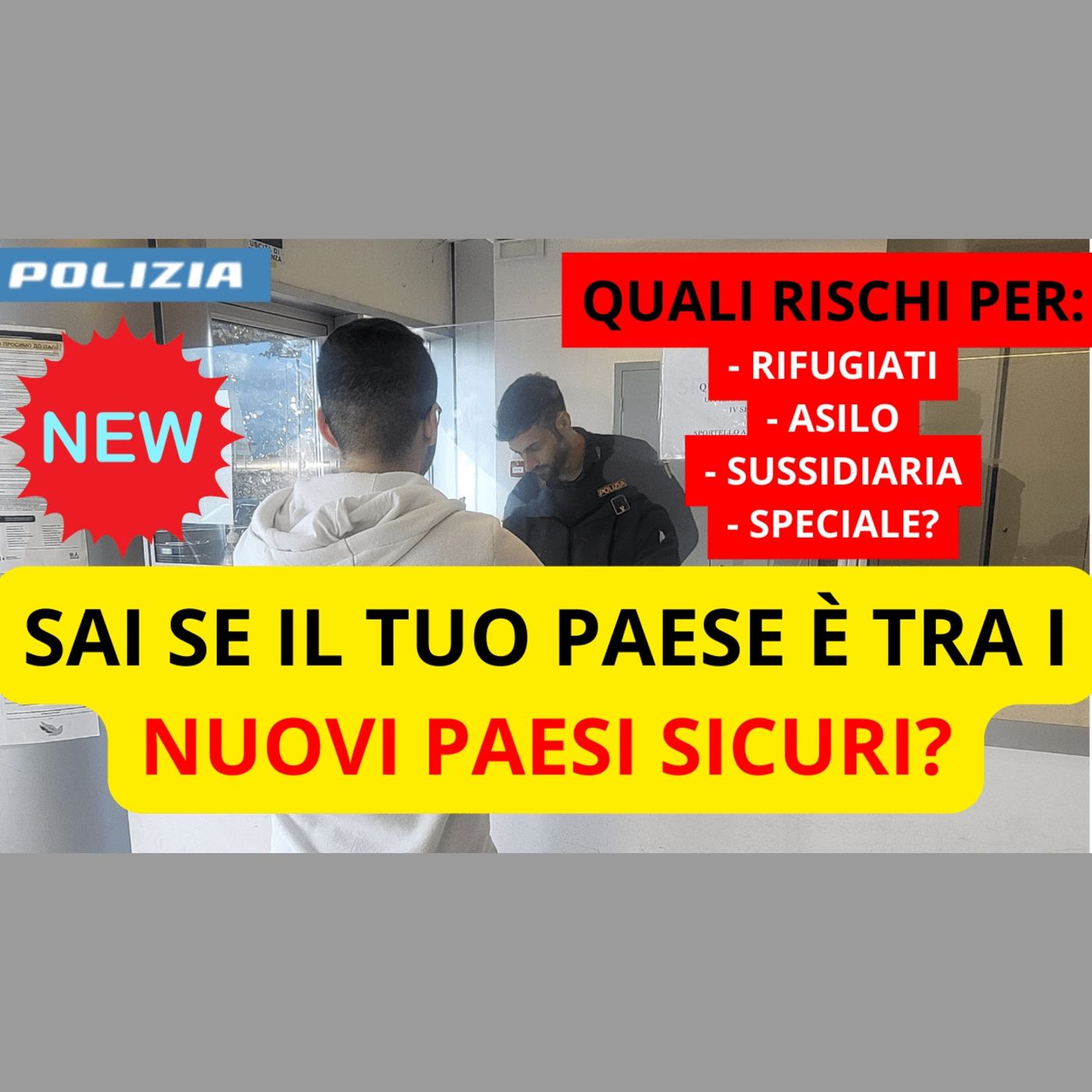 ELENCO PAESI SICURI PER OTTENERE IL PERMESSO DI SOGGIORNO PER PROTEZIONE INTERNAZIONALE