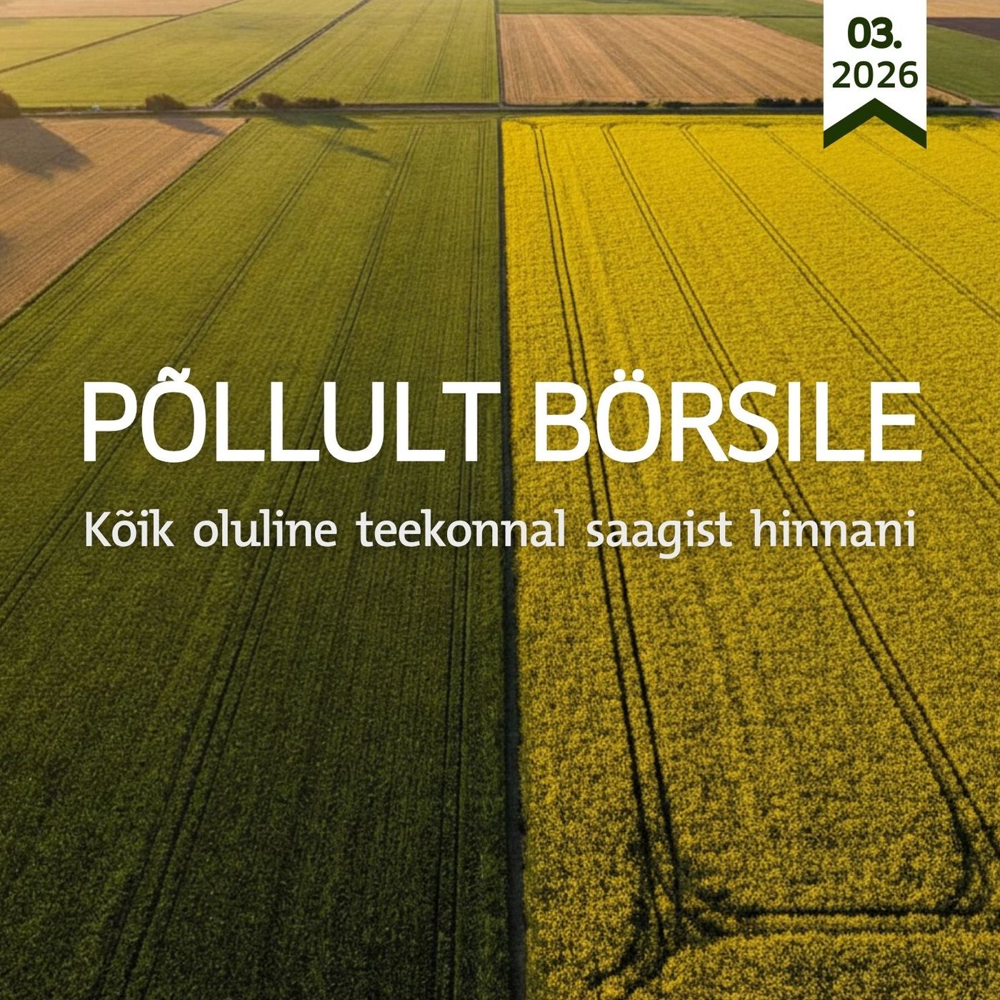 Põllult börsile 3 | 2026: Kuumalaine Euroopas vähendab kogusaaki? episode artwork