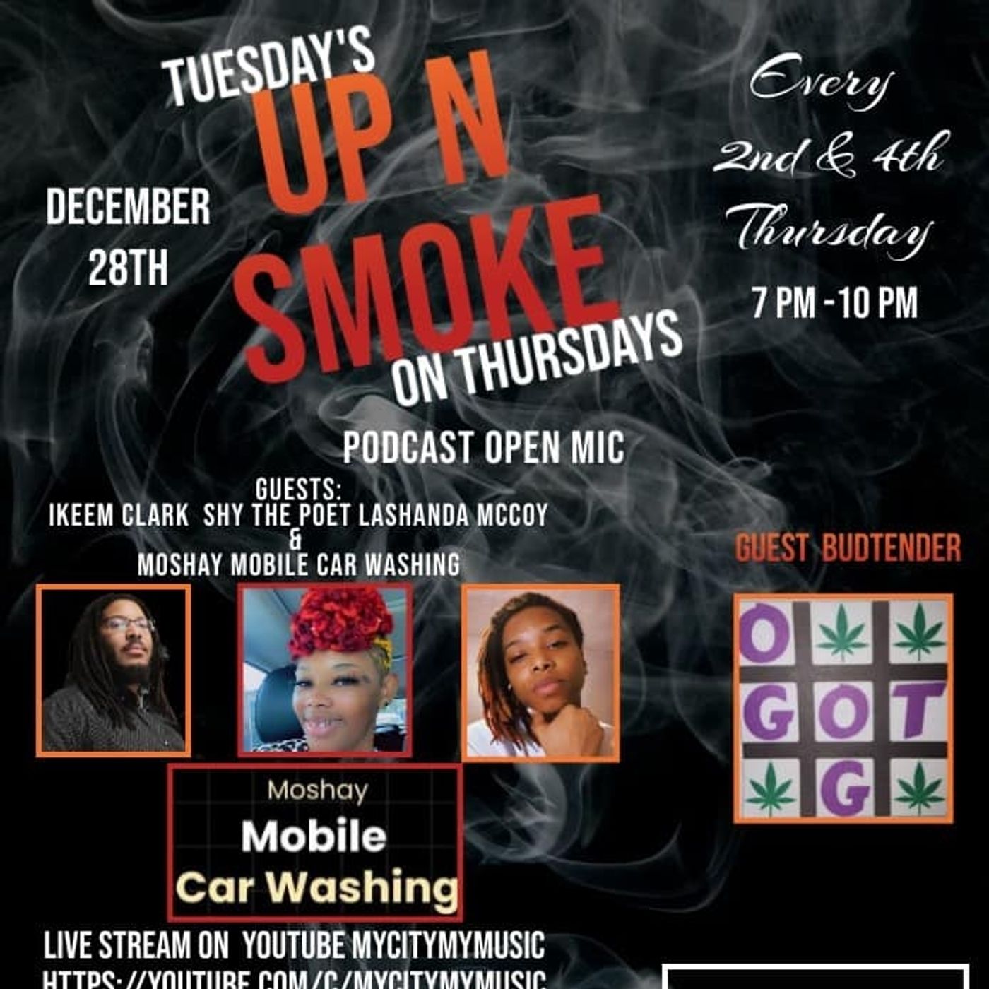 tuesdays up n smoke