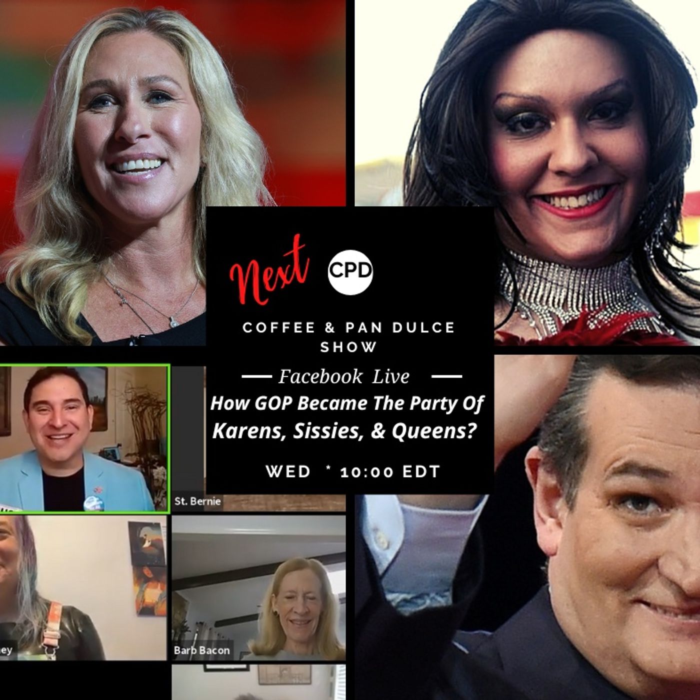 “How GOP Became The Party of Karens, Sissies, & Queens?” – #CPD0236-03082023 episode artwork