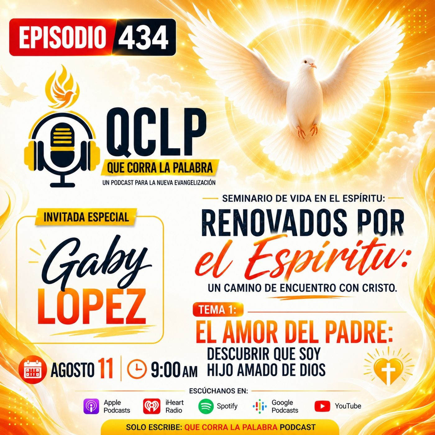 QCLP-SVE. El amor del Padre, descubrir que somos hijos amados de Dios episode artwork