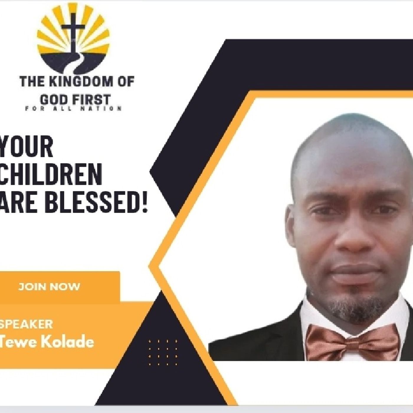 YOUR CHILDREN ARE BLESSED!