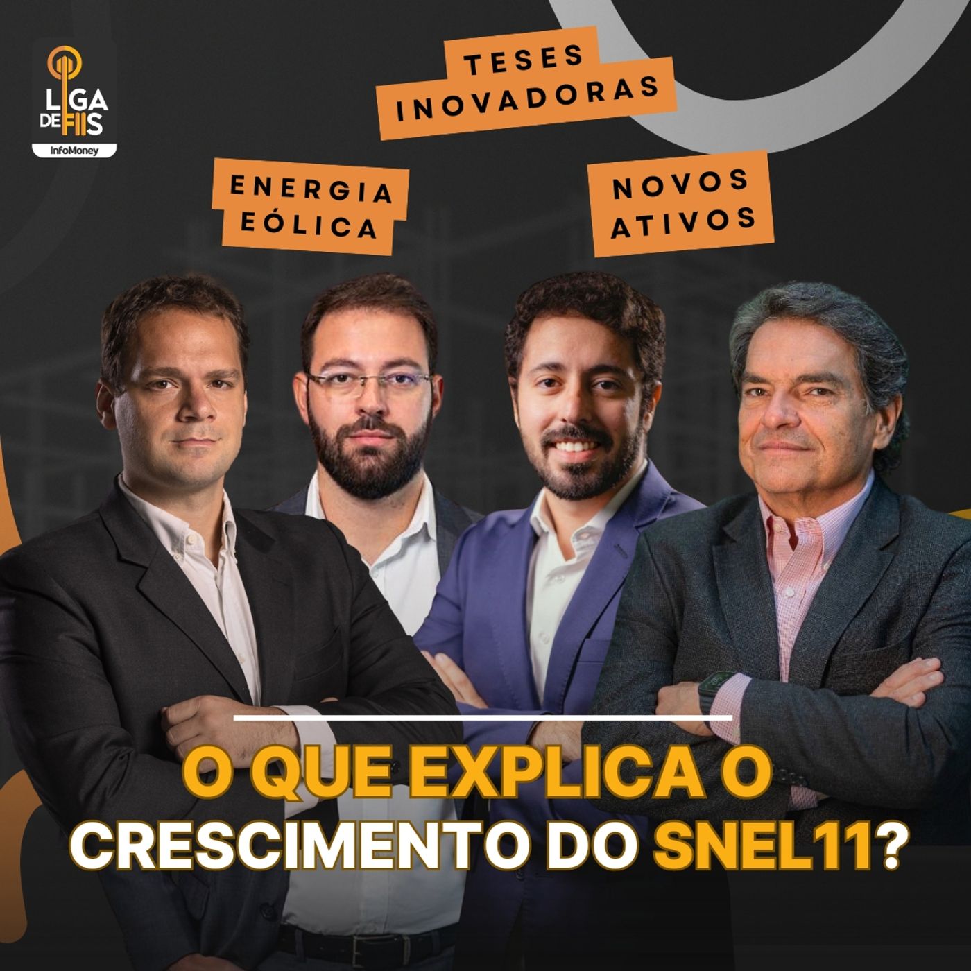 A nova fase do SNEL11: como funciona o maior FII de energia da B3 - #46 episode artwork
