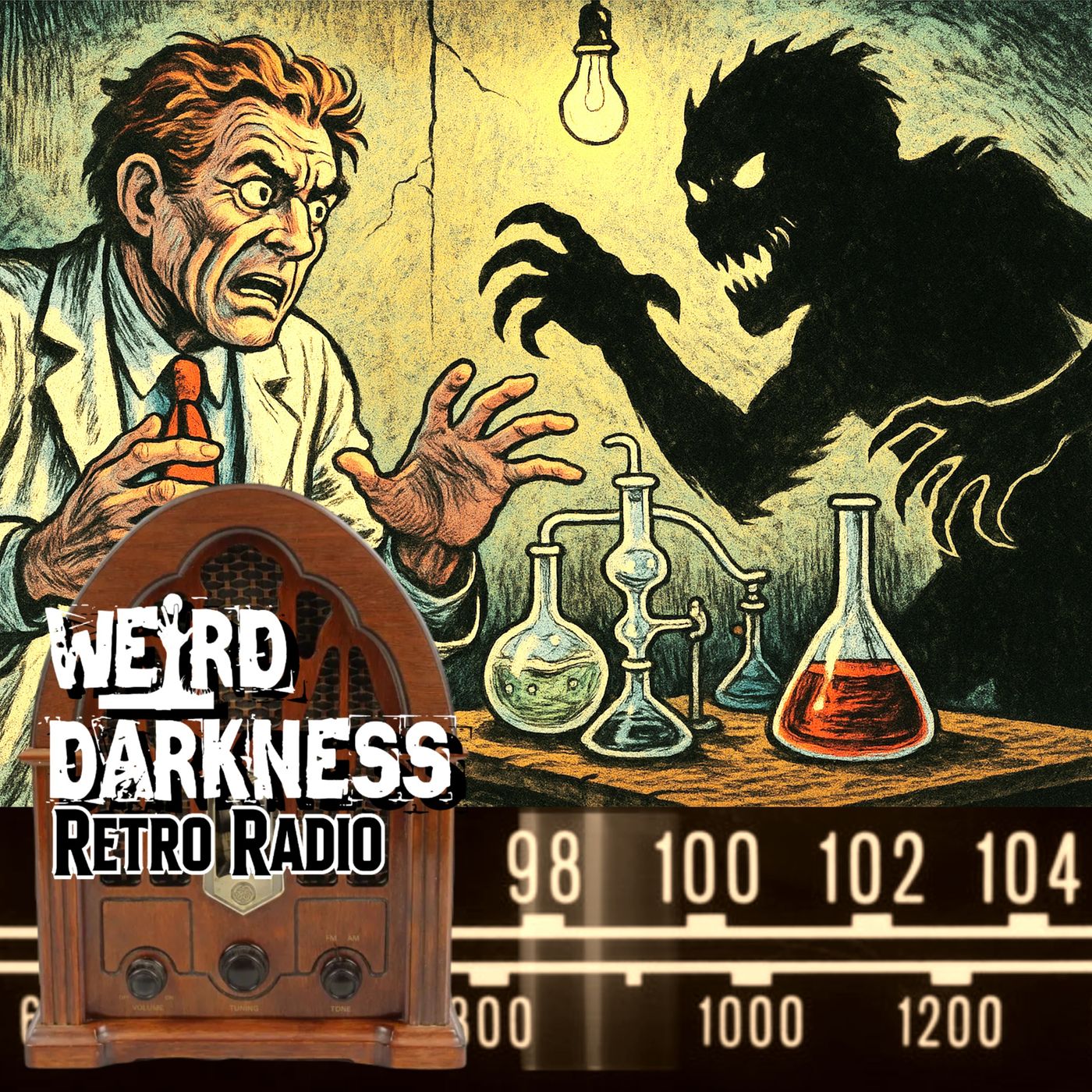 cover of episode MY SHADOW IS A MURDERER: Science Tore Him In Two – One Invisible, One a Shadowy Killer!