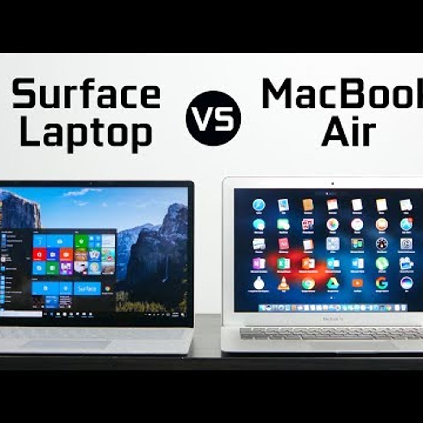 Surface Laptop vs Macbook Air episode artwork