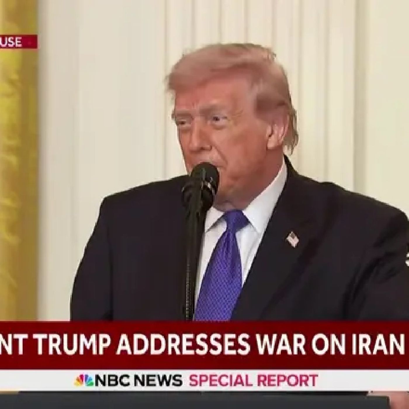 President #Trump addressed the U.S. and Israeli military operation in #Iran. episode artwork