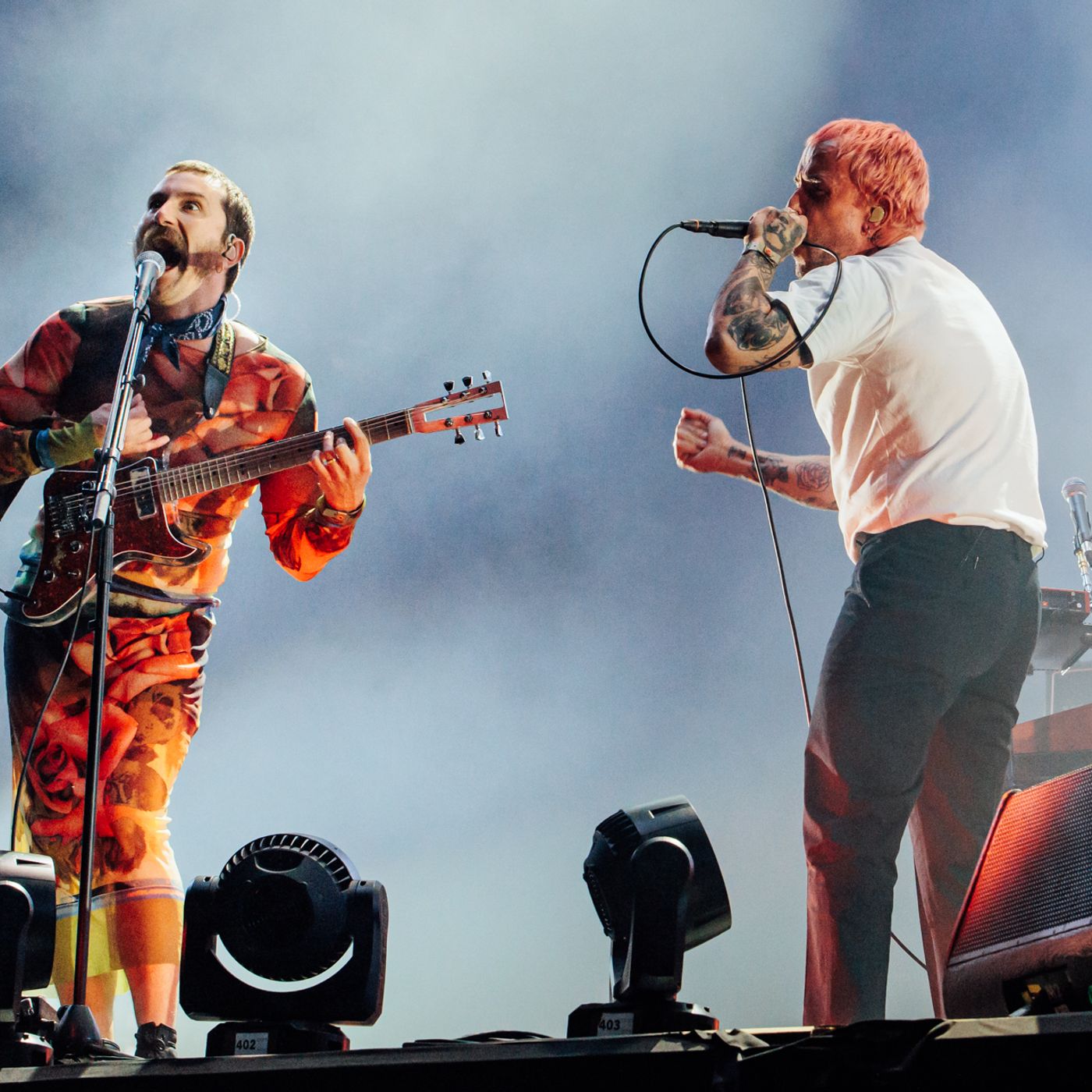 IDLES have been starting their shows with brutal new song ‘Levitator’ episode artwork