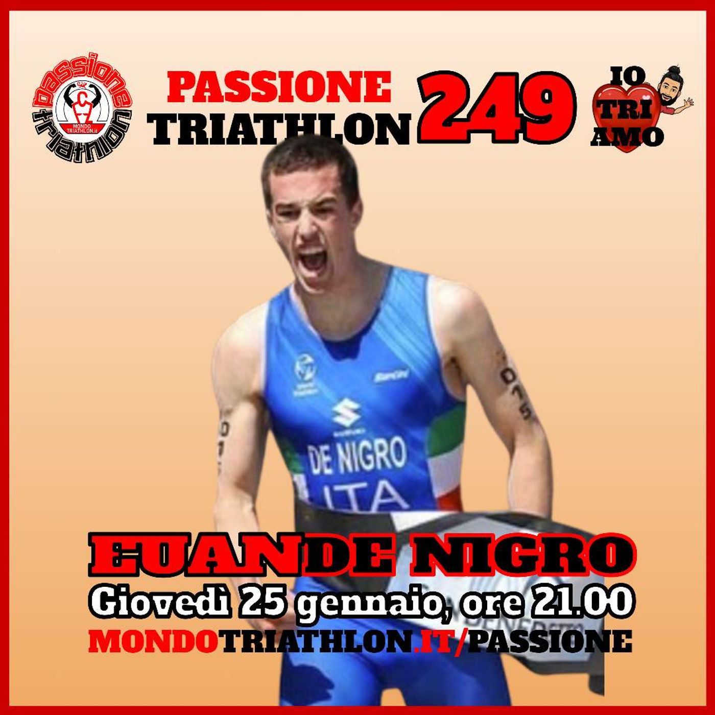 Passione Triathlon n° 249 🏊🚴🏃💗 Euan De Nigro