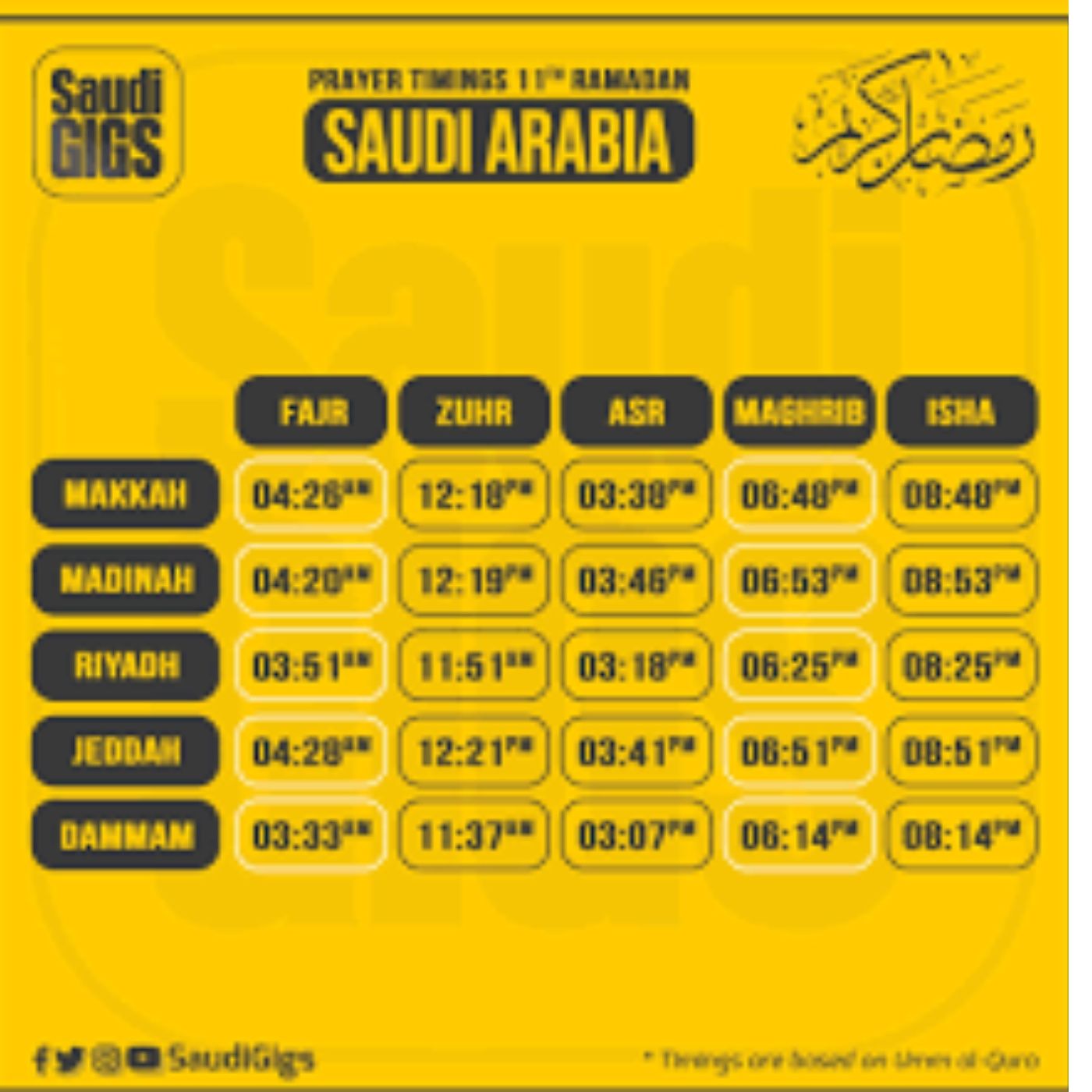 Salah Times in Riyadh: A Daily Spiritual podcast artwork