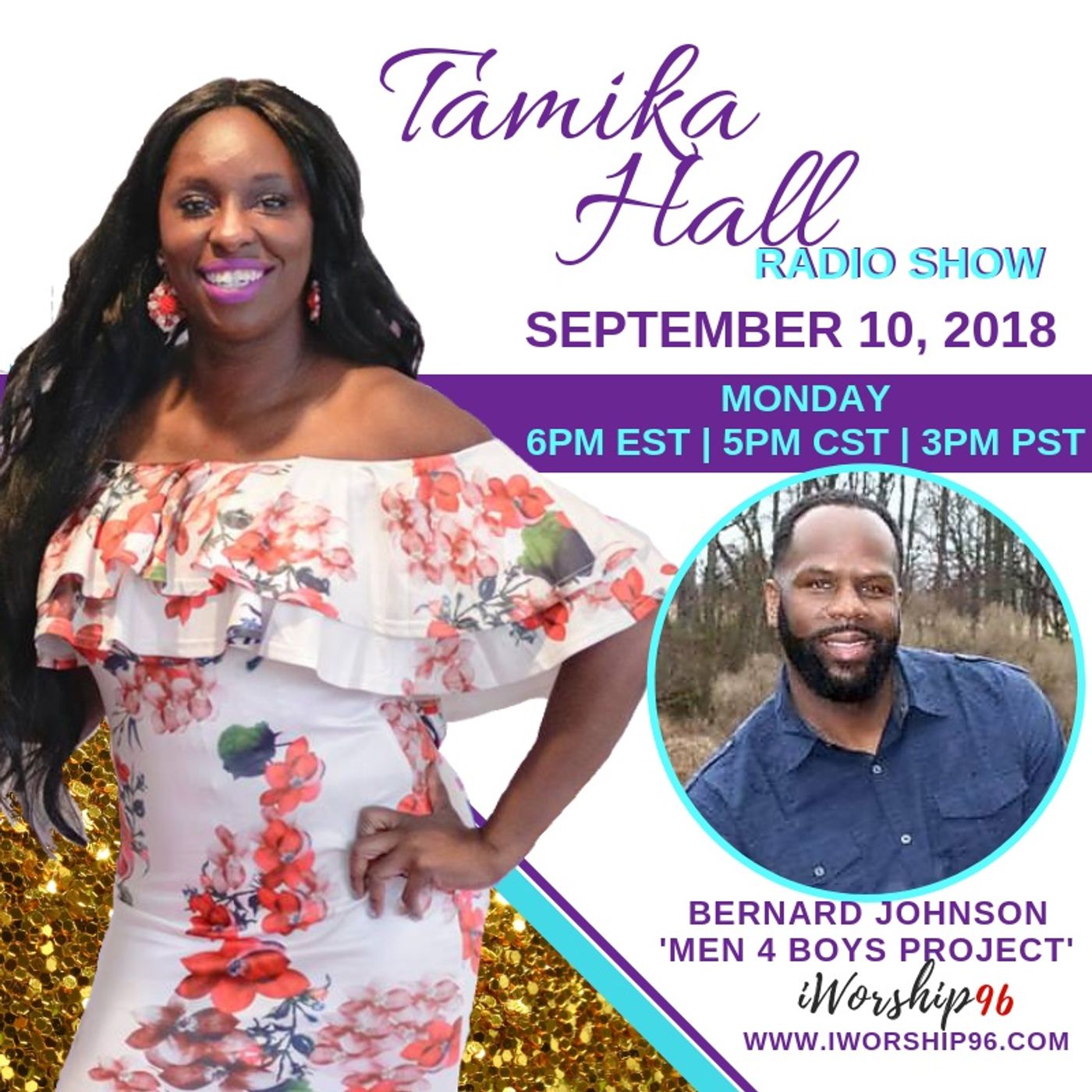 Bernard Johnson on Tamika Hall Radio Show episode artwork