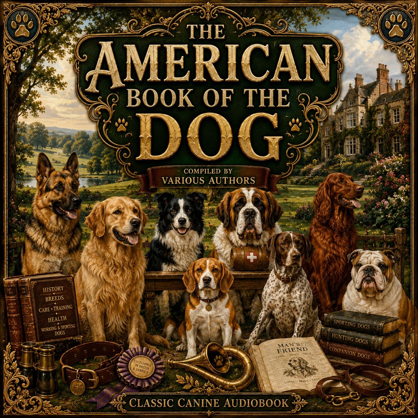 The American Book of the Dog by Various | Dog Breeds, Canine Care & Classic Animal Encyclopedia (Audiobook) Part 1