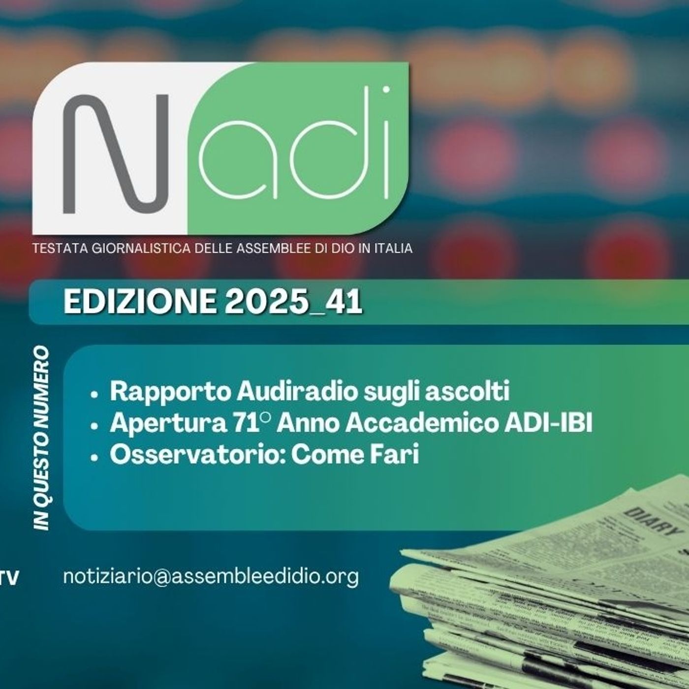 Notiziario ADI - Tutti i numeri