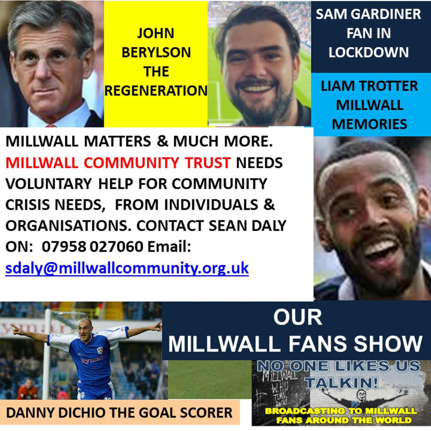 OUR MILLWALL FAN SHOW 050620 Sponsored by Dean Wilson Family Funeral Directors episode artwork