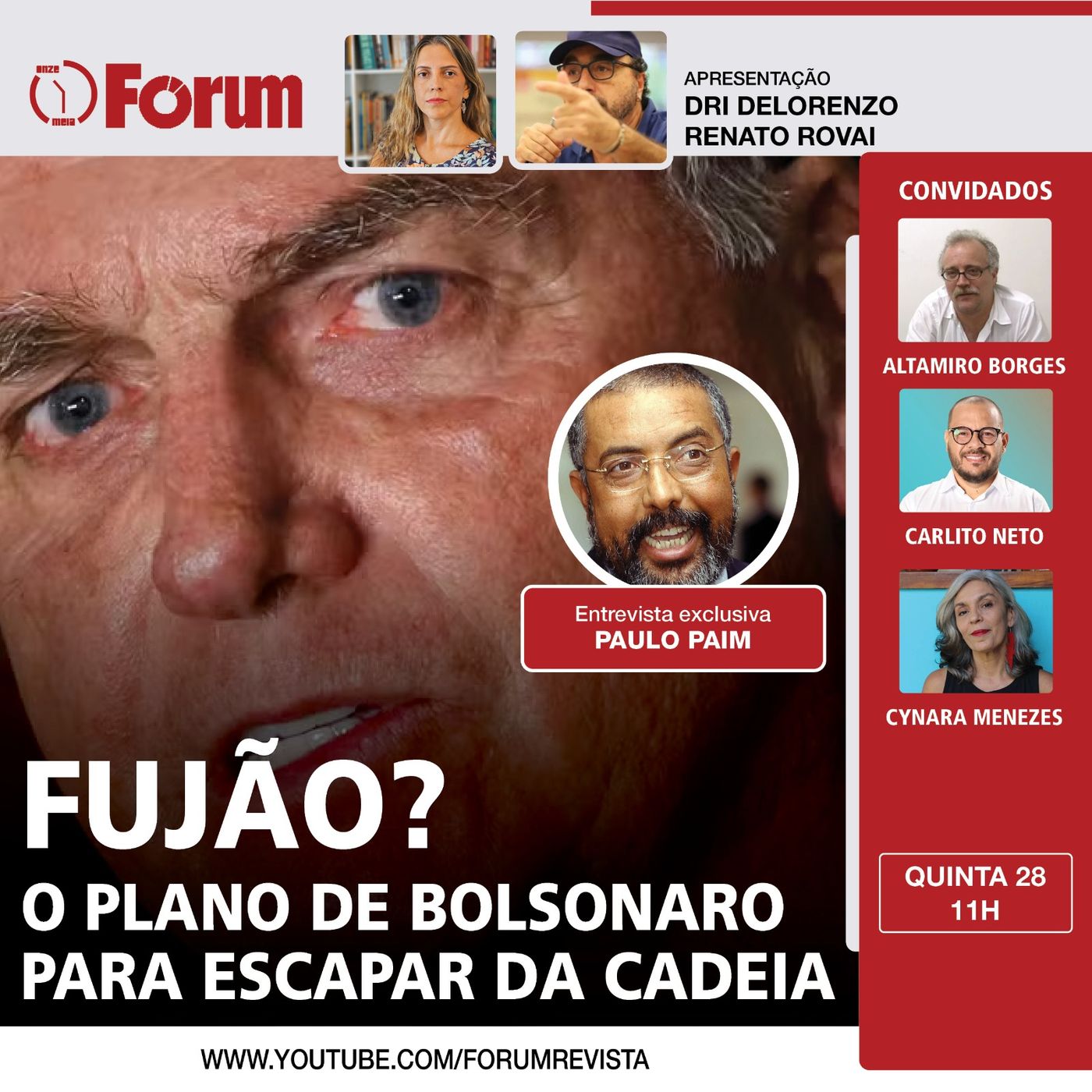 Bolsonaro admite fuga | PF encontra discurso pós-golpe | Faria Lima enlouquece com pacote de Haddad episode artwork